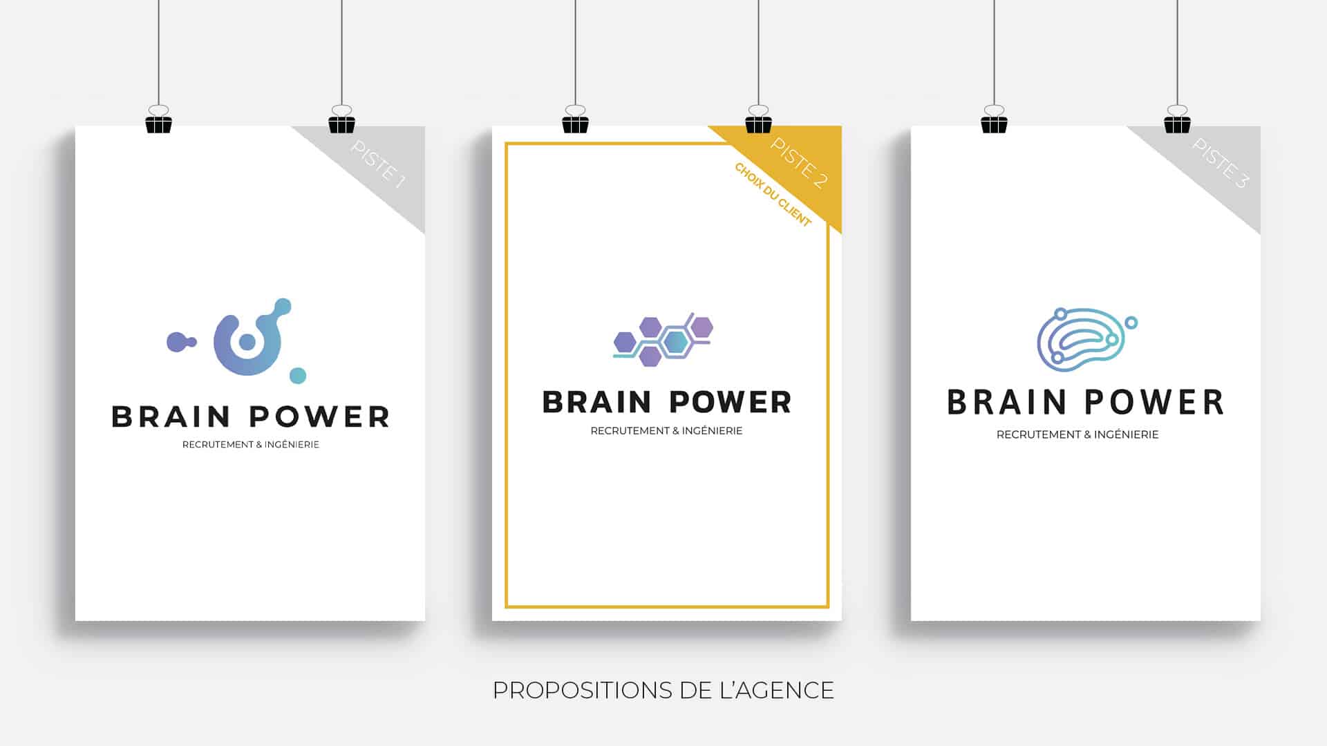 Brain Power - Création logo