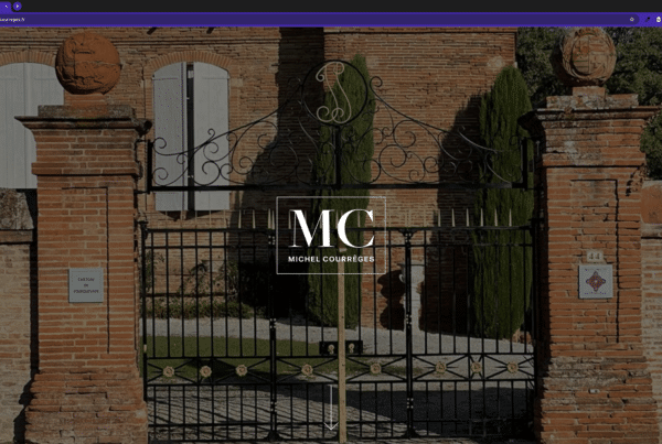 agence network reach visibility site internet michel courreges