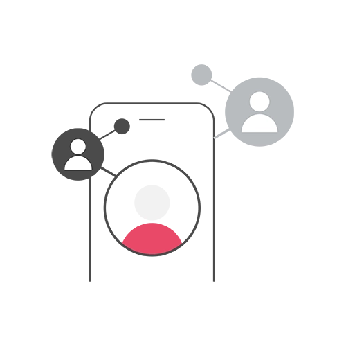 nrv picto réseaux sociaux et influence gestion rs