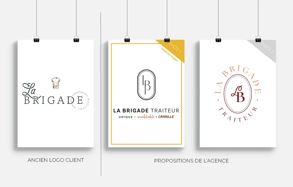 network reach visibility charte graphique03 La Brigrade Traiteur